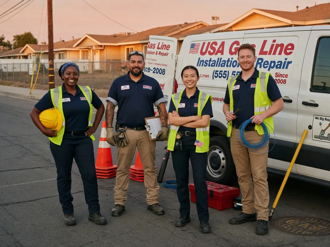 Gas Line Installation company in Atlanta, NE